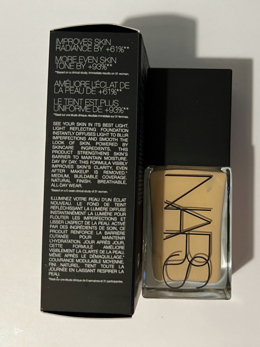NARS Light Reflecting Foundation - Mont Blanc- very light w/neutral undertones - Picture 3 of 8
